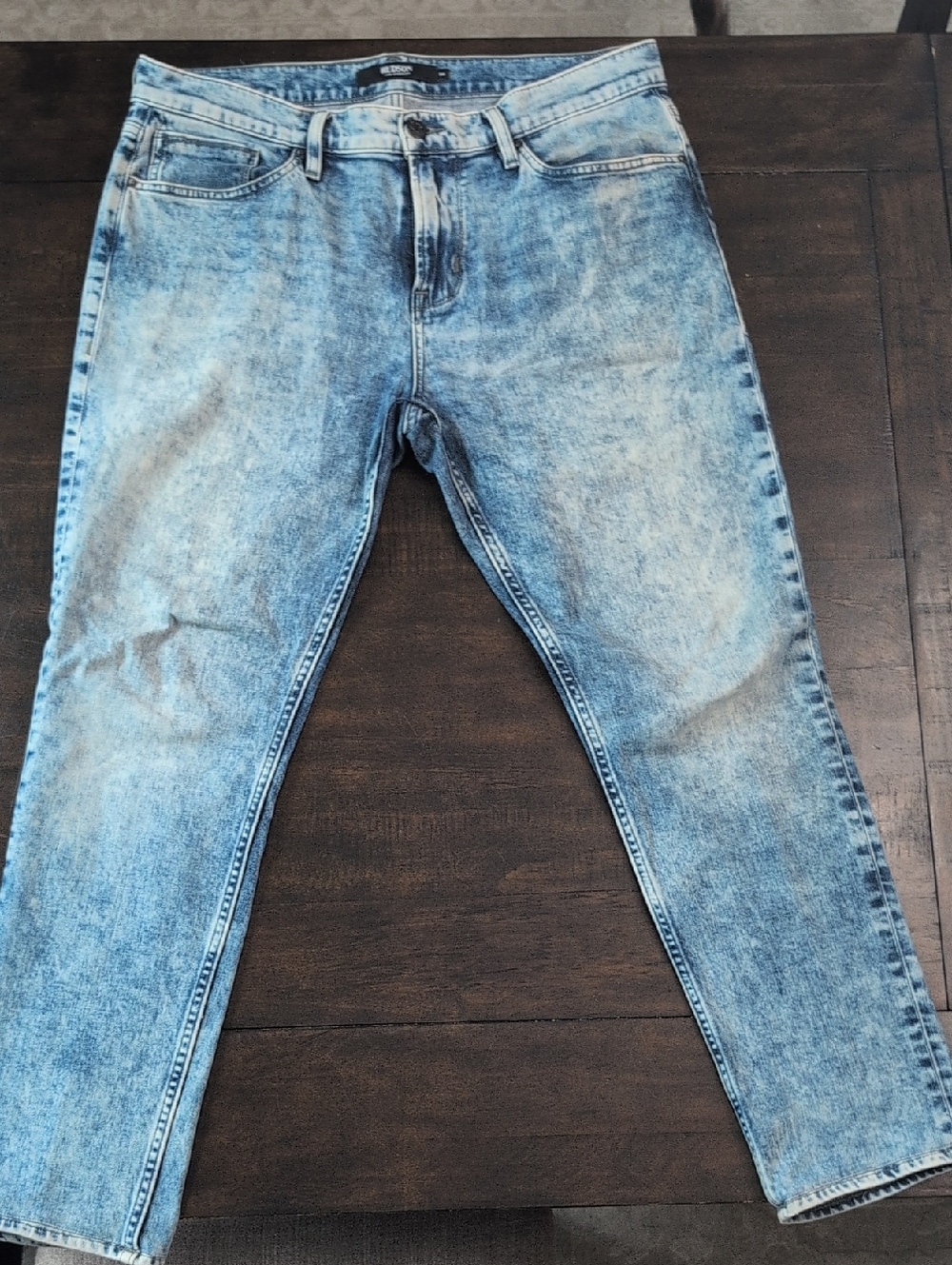 Hudson Men’s Jeans Size 34W/28 Inseam – Good Condition
